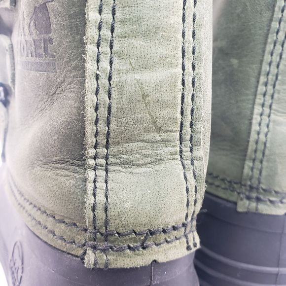 Sorel Vintage Leather Duck Snow Boots Women's Size 6 - Picture 12 of 13